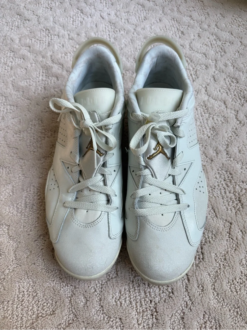 AIRJORDAN 6 RETRO LOW GC SPRUCE AURA/METALLIC GOLD